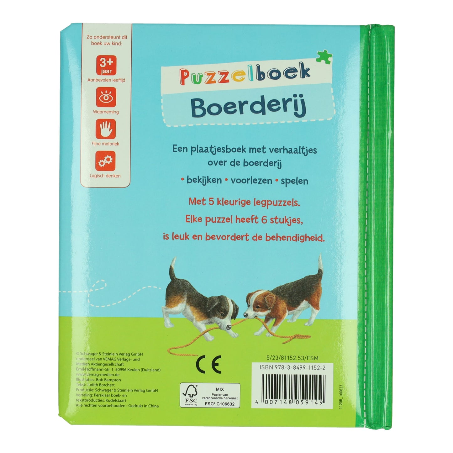 Wins Holland puzzle book farm - 5 puzzles
