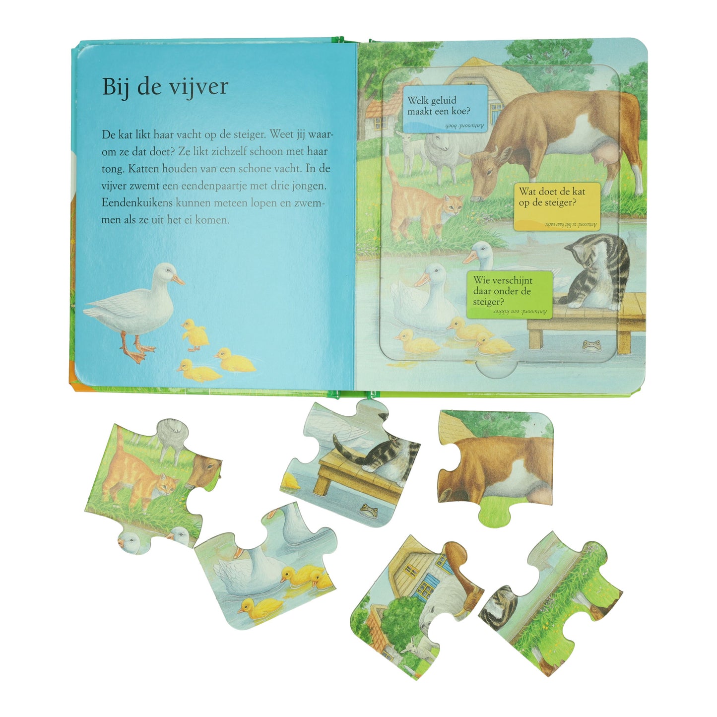 Wins Holland puzzle book farm - 5 puzzles