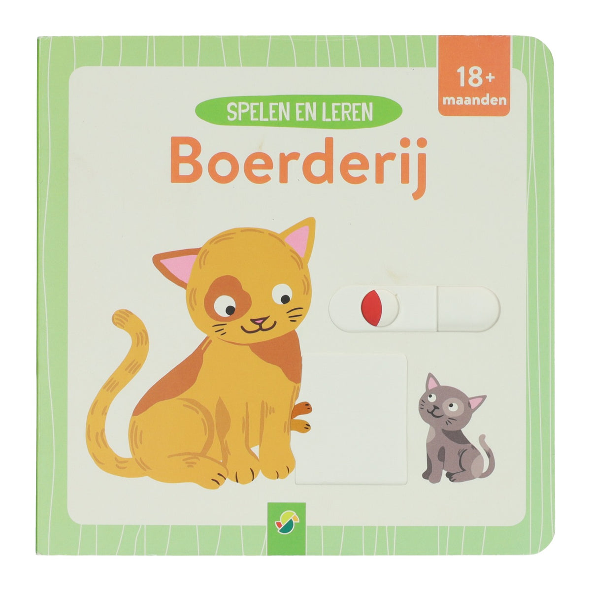 Livre de diapositives en carton Wins Holland - jouer et apprendre la ferme