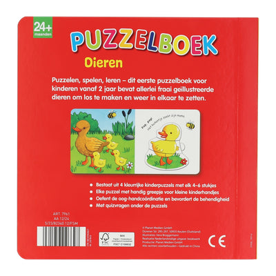 Winds Holland Puzzle Book Animals - 4 puzzles