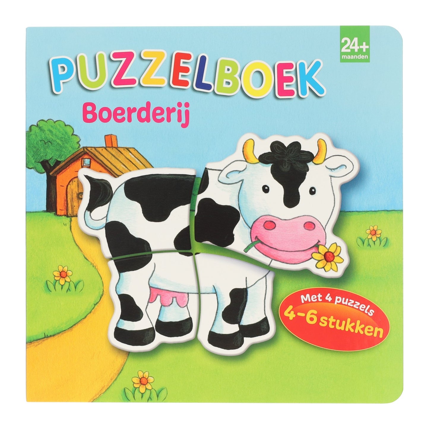 Gain Holland Puzzle Book Farm - 4 puzzles