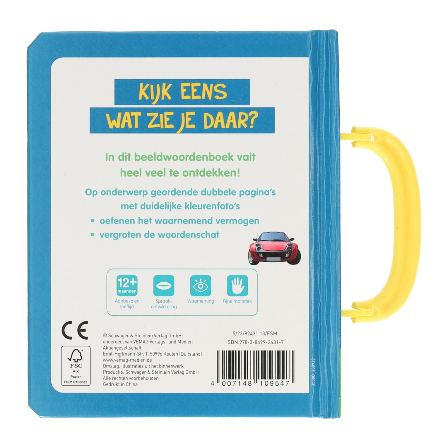 Livre cartonné Wins Holland - regardez, que voyez-vous là ? véhicules