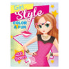 Livre spécial Pays-Bas BV Color Fun Girls Livre de coloriage avec 200 autocollants