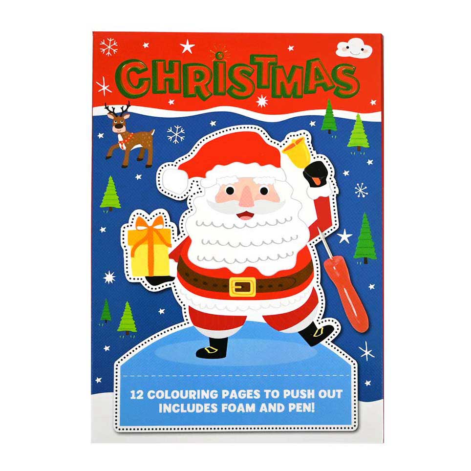 Wins Holland Christmas Pin Pad - 12 pages à colorier