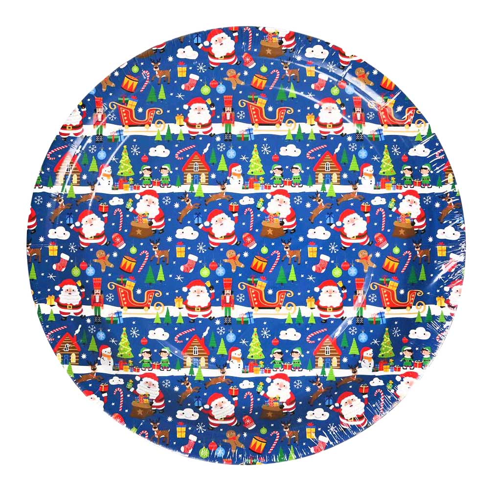 Wins Holland assiettes en papier Noël - 10 pcs.