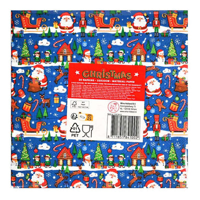 Serviettes de Noël Wins Holland - 20 pcs.