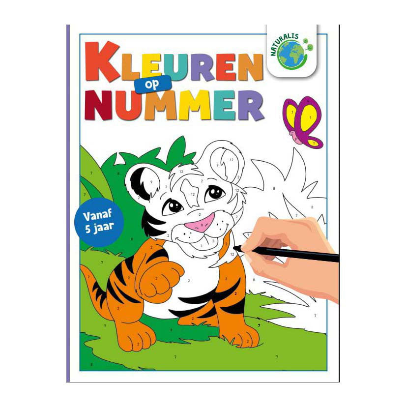 Wins Holland coloriage par numéro d'animaux - à partir de 5 ans