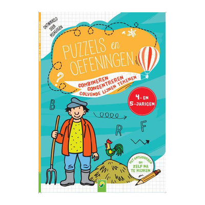 Gagne des puzzles et exercices Holland - 4-5 ans