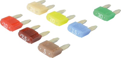 Heth + Buss Fuse Set Mini 7 PCS. 5-30 A