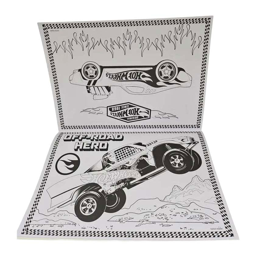 Livres spéciaux Pays-Bas bv Hot Wheels Affiches Autocollants Livre