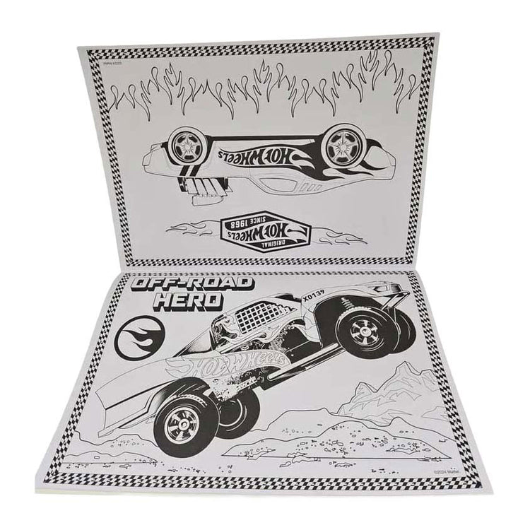 Livres spéciaux Pays-Bas bv Hot Wheels Affiches Autocollants Livre