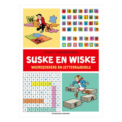 Gagne des recherches de mots et des énigmes de lettres en Hollande Suske en Wiske