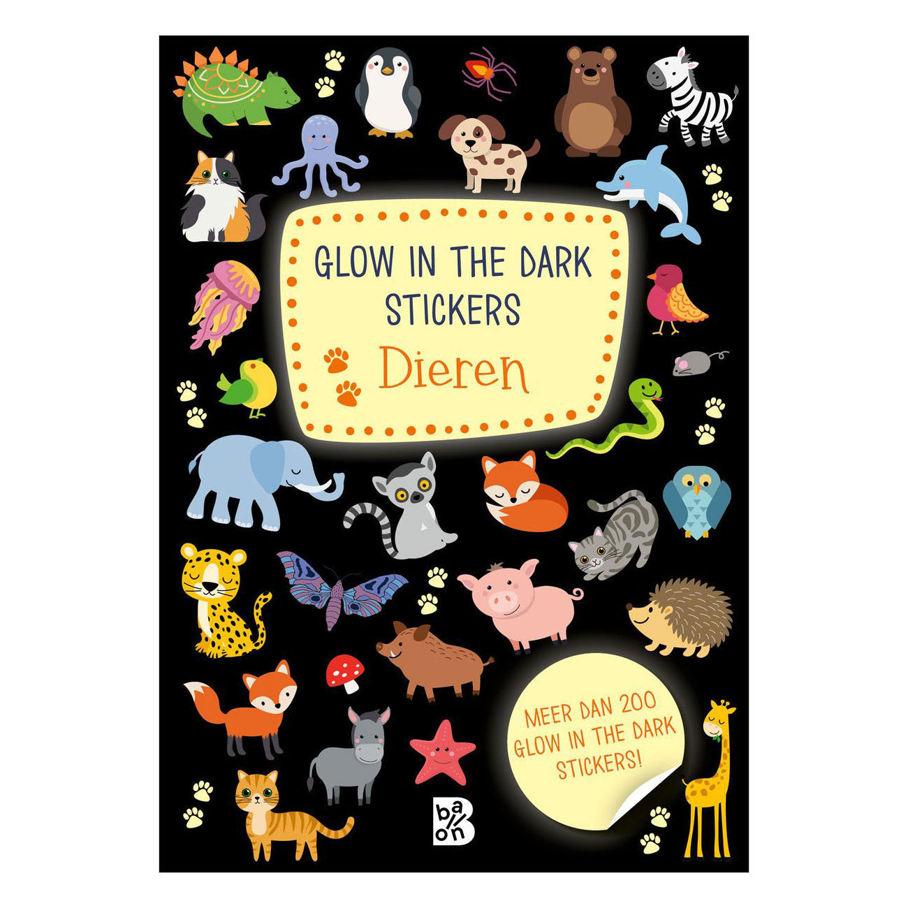 Wins Holland autocollants phosphorescents animaux