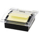 Distributeur de notes Pop-ip office depot 76x76mm transparent-noir rechargeable