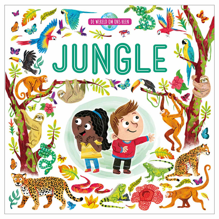 Rebo Publishers Cardboard Livre le monde autour de la jungle américaine