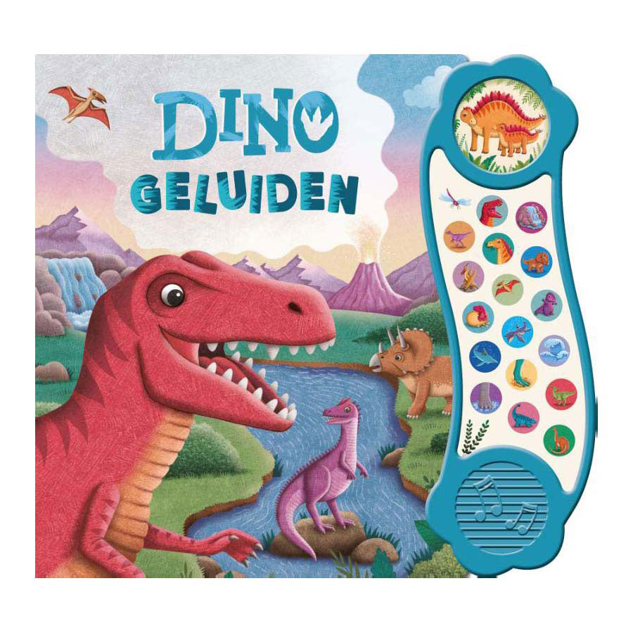 Livre de sons de dinosaures des éditeurs Rebo - 18 sons