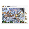 Rebo éditeurs puzzle village d'hiver - 1000 pcs.