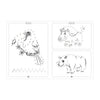 Rebo éditeurs animaux - livre de dessin point à point