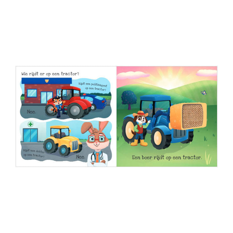 Editeurs Rebo, à quoi sert un tracteur ? - qu'est-ce que... ? - livre de sensations