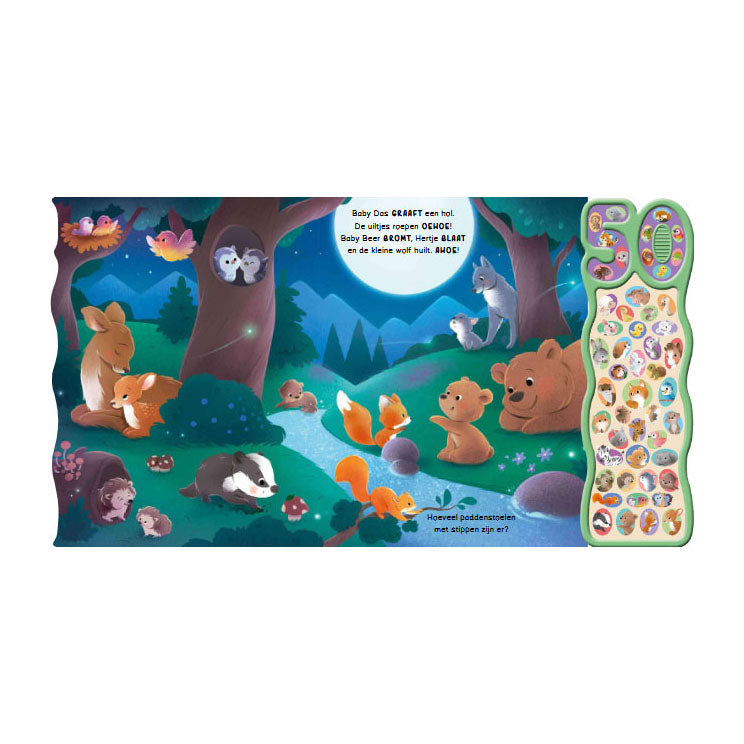 Rebo éditeurs bébés animaux - Livre de 50 sons