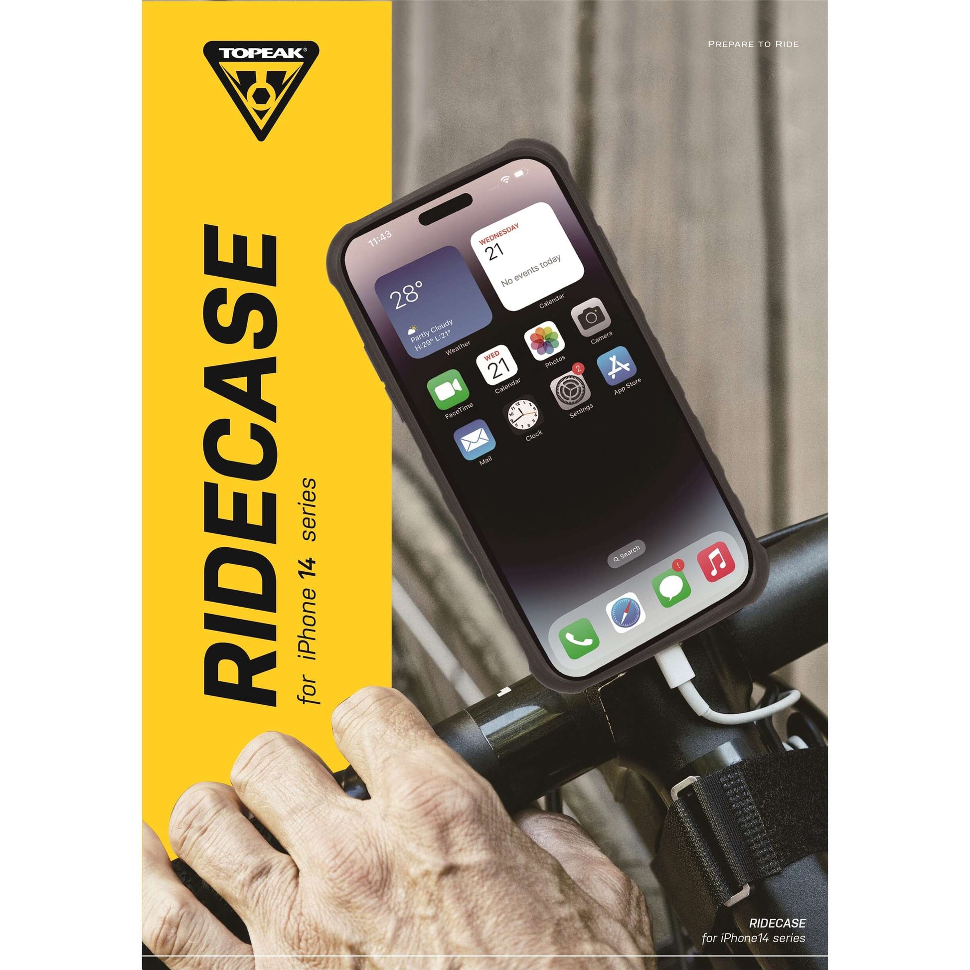 TOCKED RIDECCASE iPhone 14 Max incl.