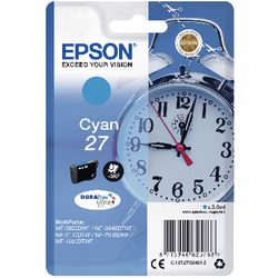 Cartouche d'encre Epson C13T2701412 originale cyan