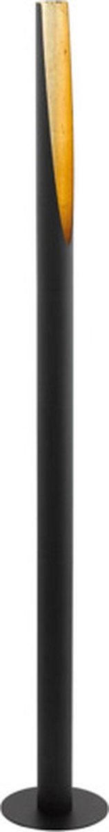Lampadaire Eglo barbotto - gu10 - 136,5 cm - or noir