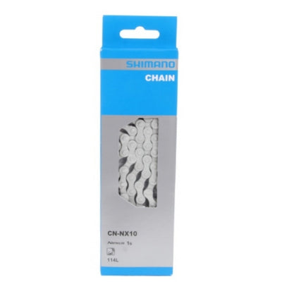 Shimano Nexus CN-NX10 ECNNX10C114 - Chaîne de vélo de ville 1 2 x 1 8, 114 maillons, grise