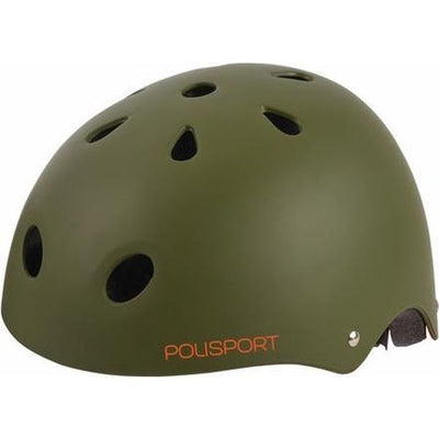 Polisport Urban Radical Bicycle Casque S 53-55 cm Tag Green Goudanje