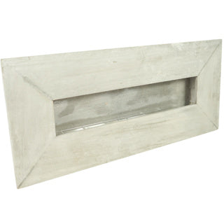 Décoration murale bois badigeonné 51,5 cm | 5 pièces