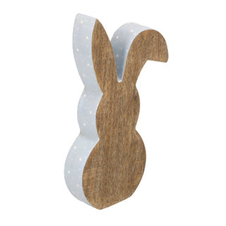 No brand bois de lièvre blanc 25 cm | 2 pièces