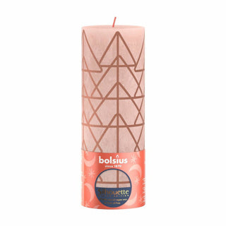 Bolsius Stub Candle rustique 19 x 6,8 cm Misty Pink