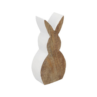 No brand bois de lièvre blanc 18 cm | 6 pièces