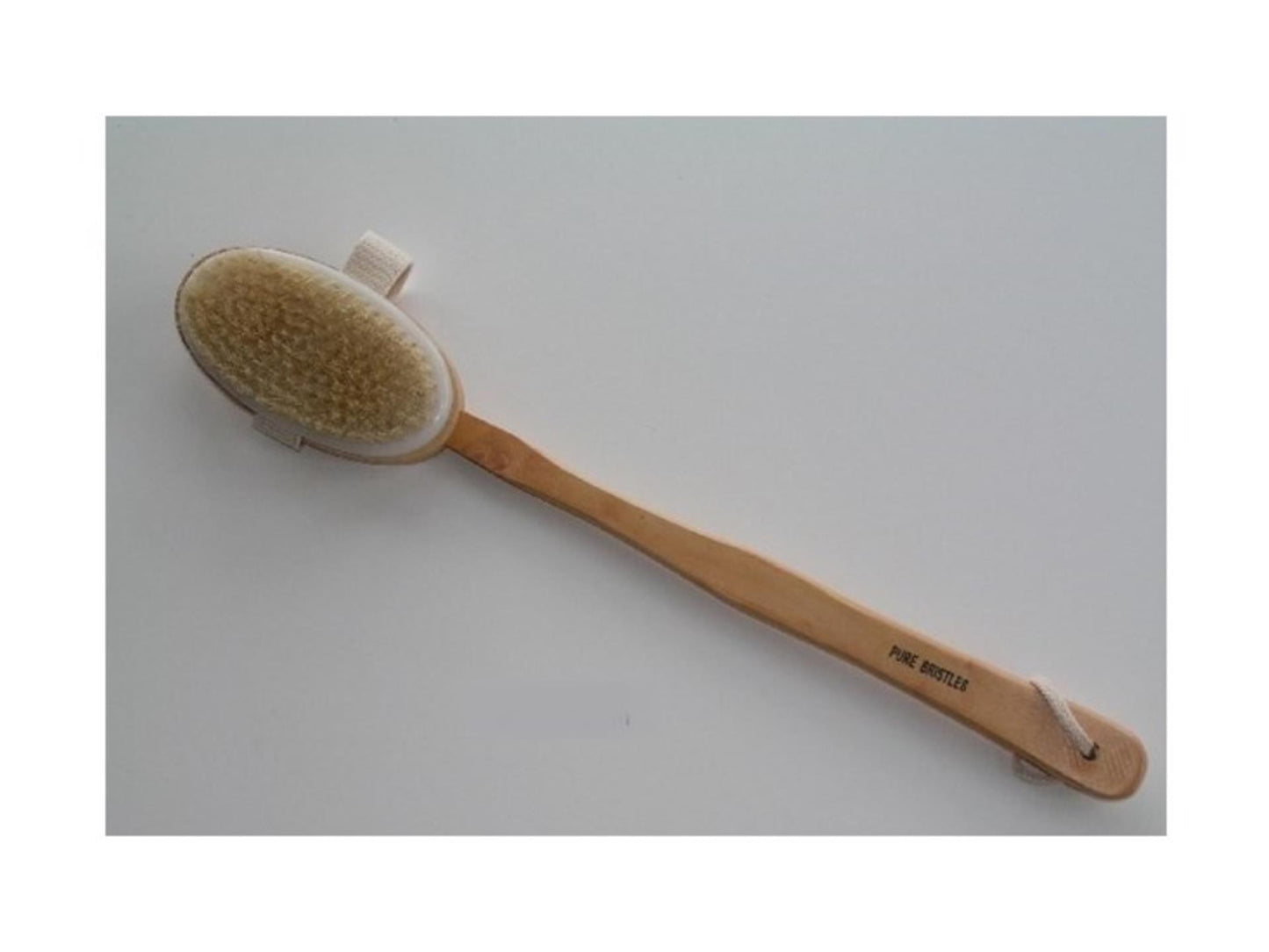 Brosse de bain 42cm bois