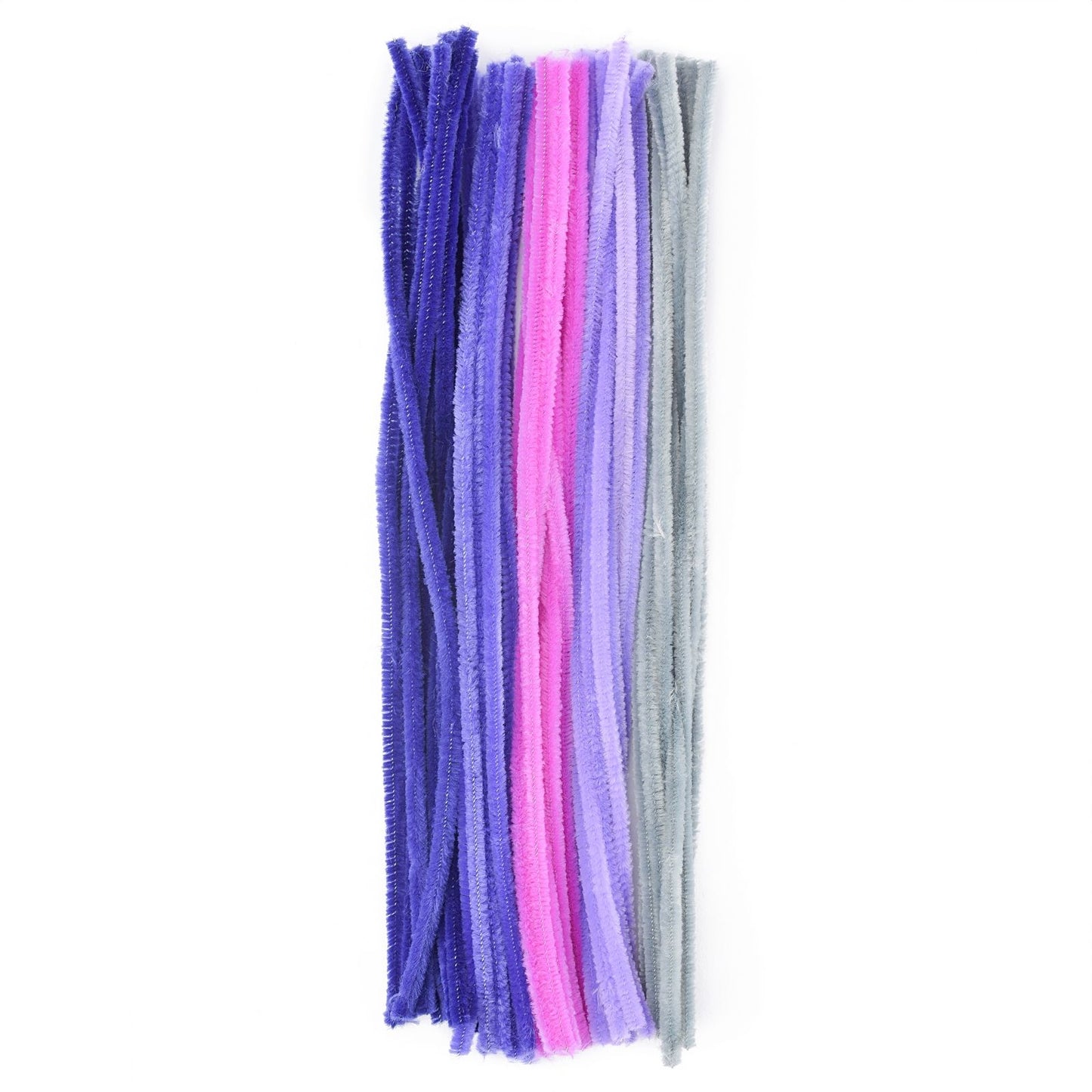 Vaessen creative • fils chenille 6mm 50 pcs. 30cm violet