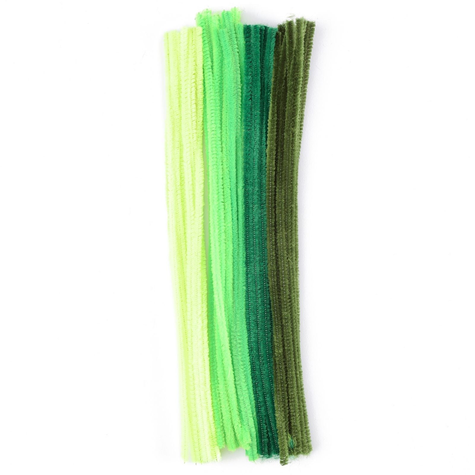 Vaessen creative • fils chenille 6mm 50 pcs. 30cm vert