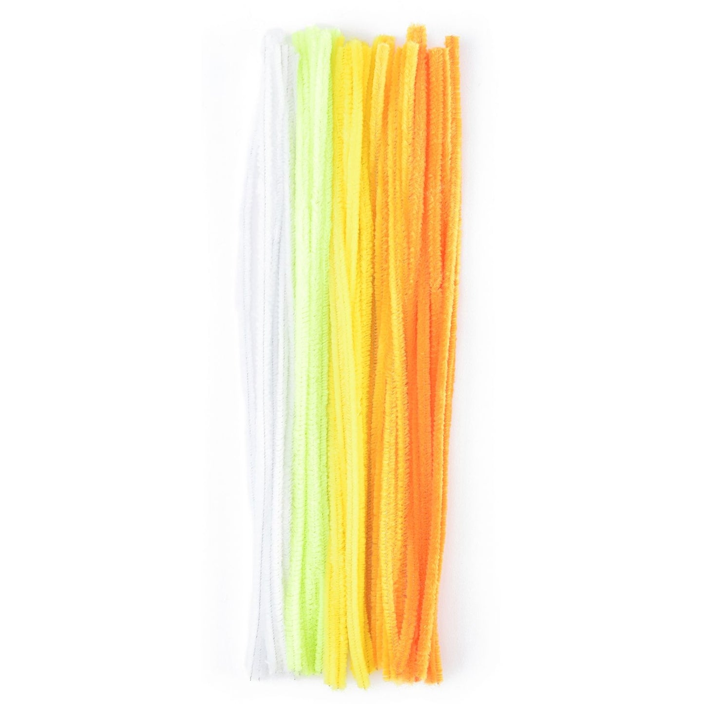Vaessen creative • fils chenille 6mm 50 pcs. 30cm jaune