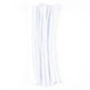 Vaessen creative • fils chenille 6mm 50 pcs. 30 cm blanc
