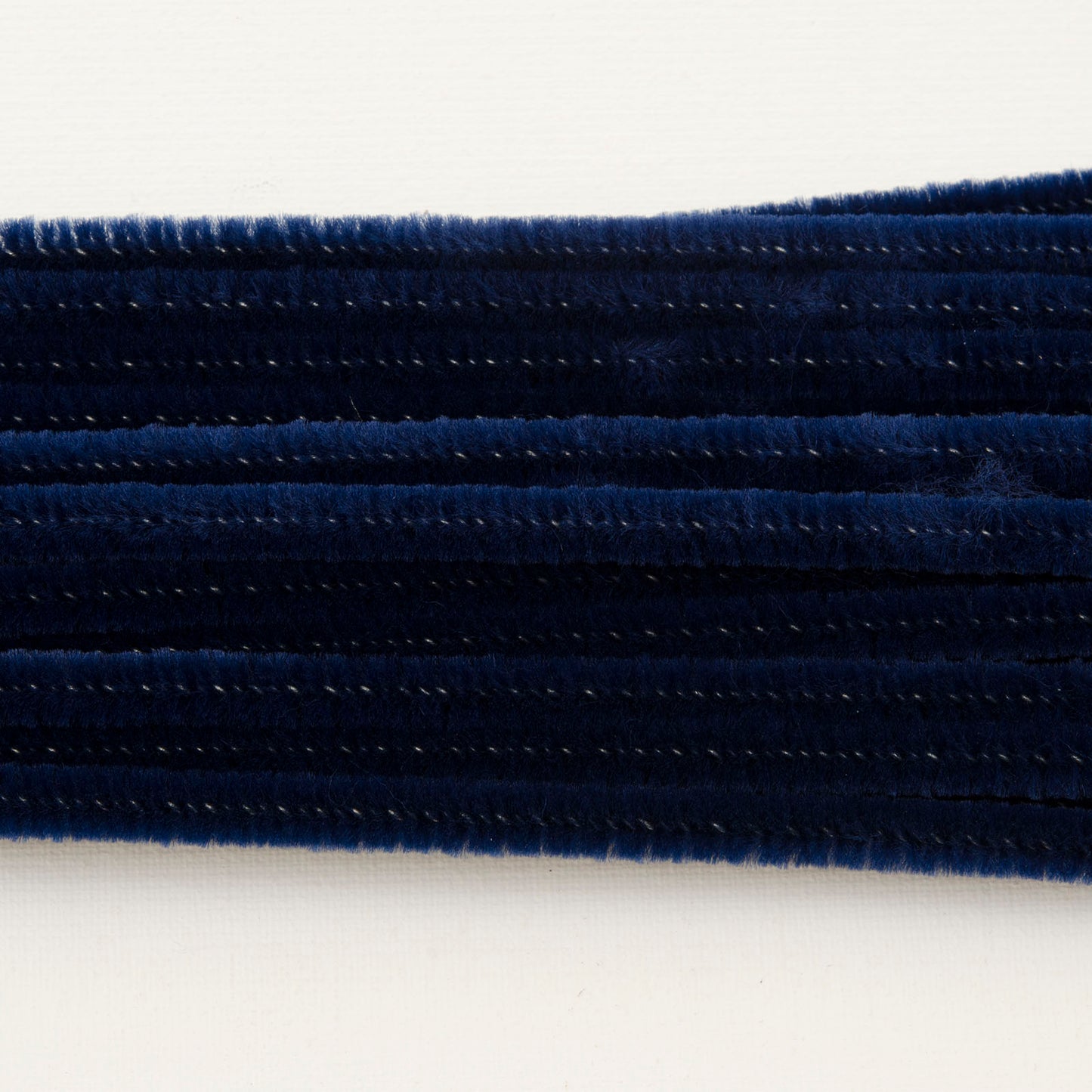Vaessen creative • fils chenille 6mm 25 pcs. 30cm bleu marine