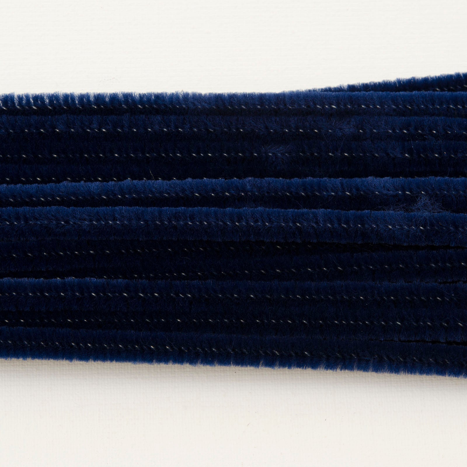 Vaessen creative • fils chenille 6mm 25 pcs. 30cm bleu marine