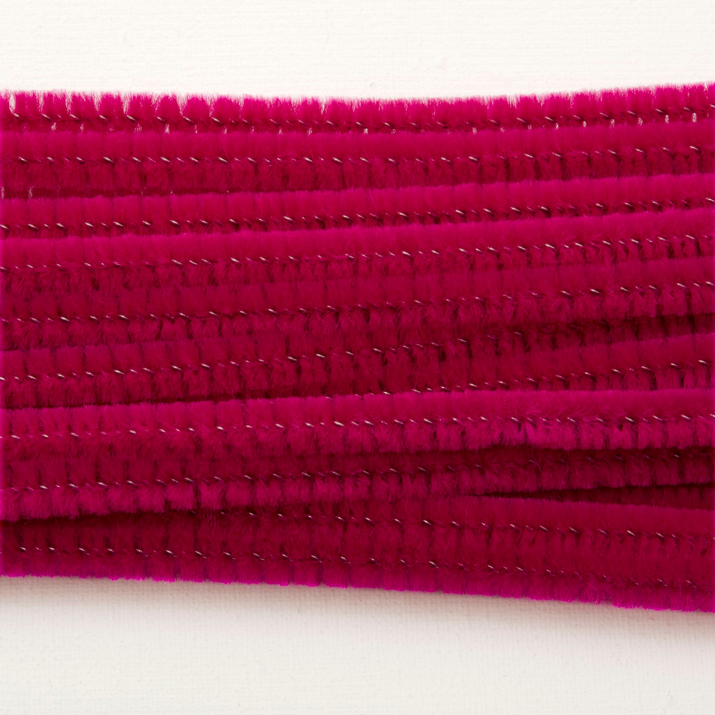 Vaessen creative • fils chenille 6mm 25 pcs. 30 cm fuchsia