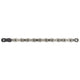 Sram Chain PC1130 114 gauche