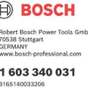 Écrou à dégagement rapide Bosch SDS-Clic