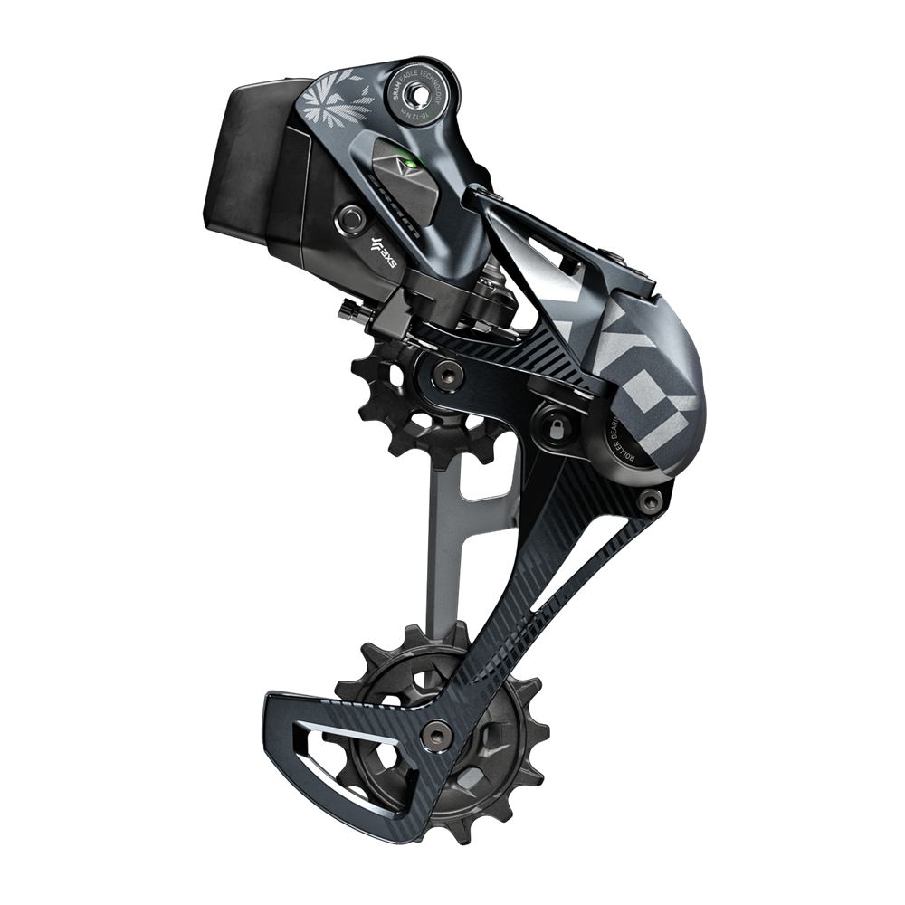 Déraille arrière SRAM. X01 Eagle Axes 52T Grey Lunar