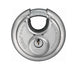 Abus Discus 24 70 Cadenas - Argent, serrure à clé, 7cm