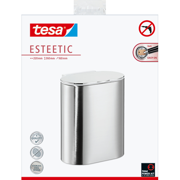 Tesa 1066813 - poubelle cosmétique esthétique | 1 pièce