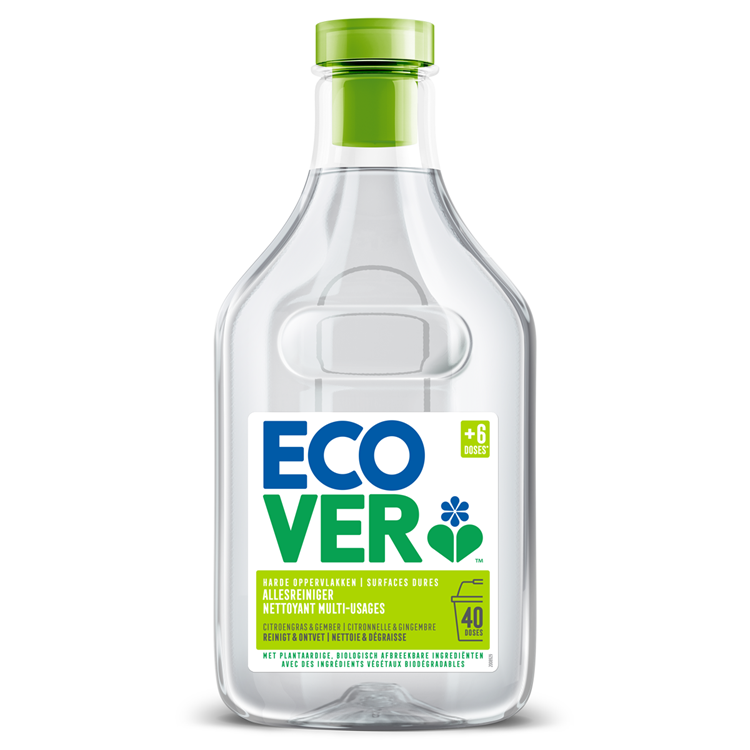 Ecover 1067359 - nettoyant tout usage citron 1 litre | 6 pièces
