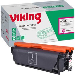 Cartouche de toner viking 508a compatible hp magenta