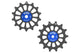 Jeu de roues de dérailleur Sram Ball 12sp cross 14 14t noir