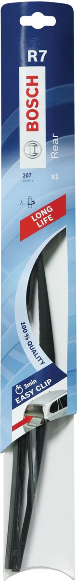 Bosch balai d'essuie-glace r7 400 mm caoutchouc noir